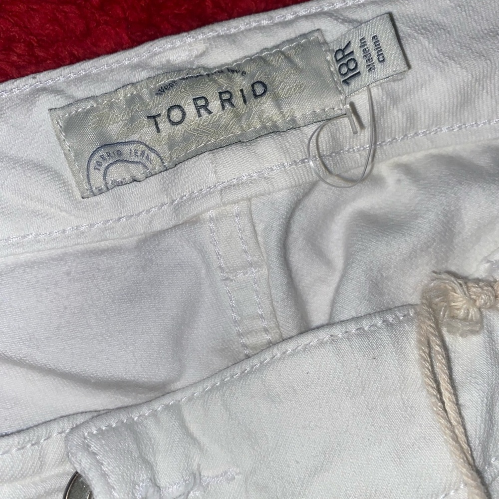 Torrid Classic White Denim